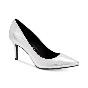 Gayle Silver Metallic Pumps