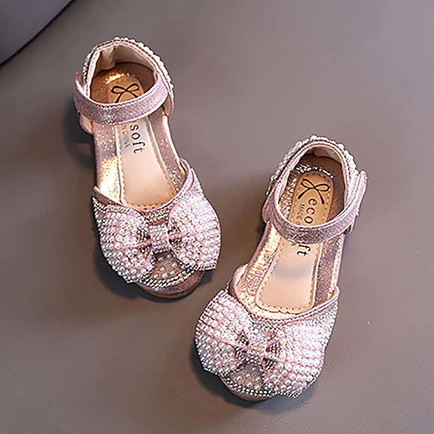 Girls Boots Fashion Spring and Summer Children Dance Shoes Girls Dress Performance Princess Shoes Flat Bottom