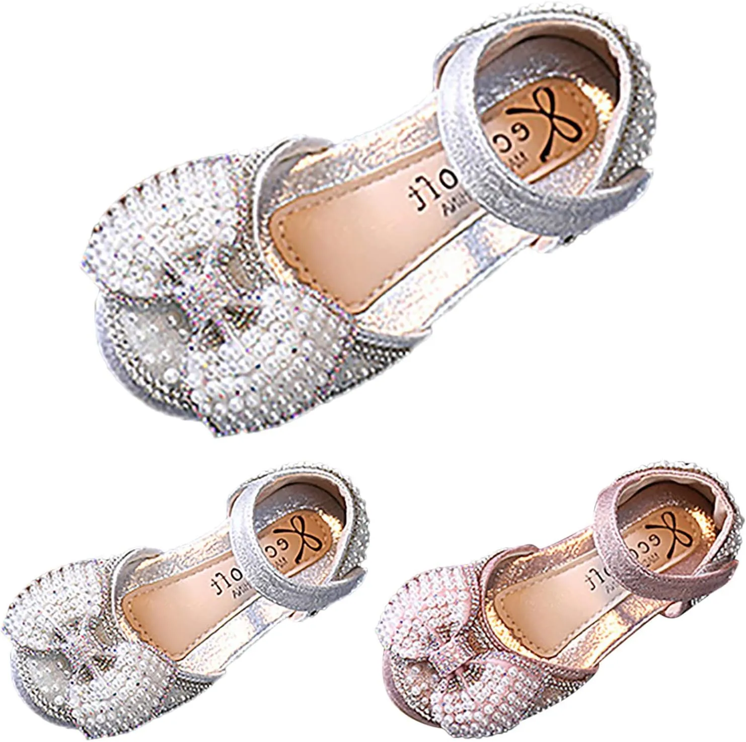 Girls Boots Fashion Spring and Summer Children Dance Shoes Girls Dress Performance Princess Shoes Flat Bottom