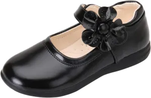 Girls Dress Shoes,Children Baby Girls Leather Flower Princess Shoes Soft Dance Shoes Kids Shoes 3-12 Years