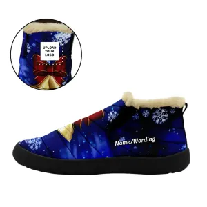 Goody Gifts for Businesses, custom business gifts Personalized?Warm-Fur?Christmas?Boots,?Custom?Comfortable?X-Max?Boots,?Santa?Boots,?Holidays Gift,1929-23025601