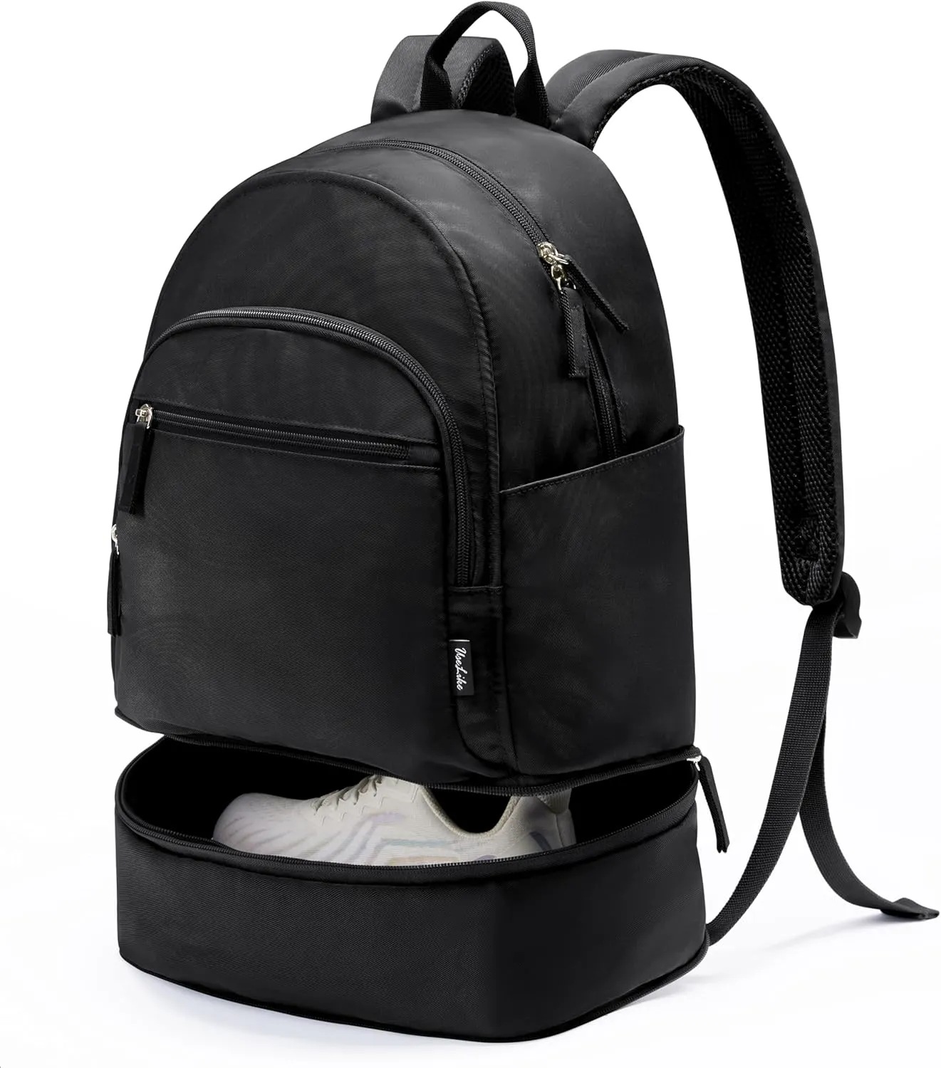 Gym Backpack for Women Small Gym bag with Expandable Shoe Compartment Waterproof Travel Backpack 26L