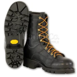Hall's 8" Composite Toe, Lace-To-Toe Lineman's Boot