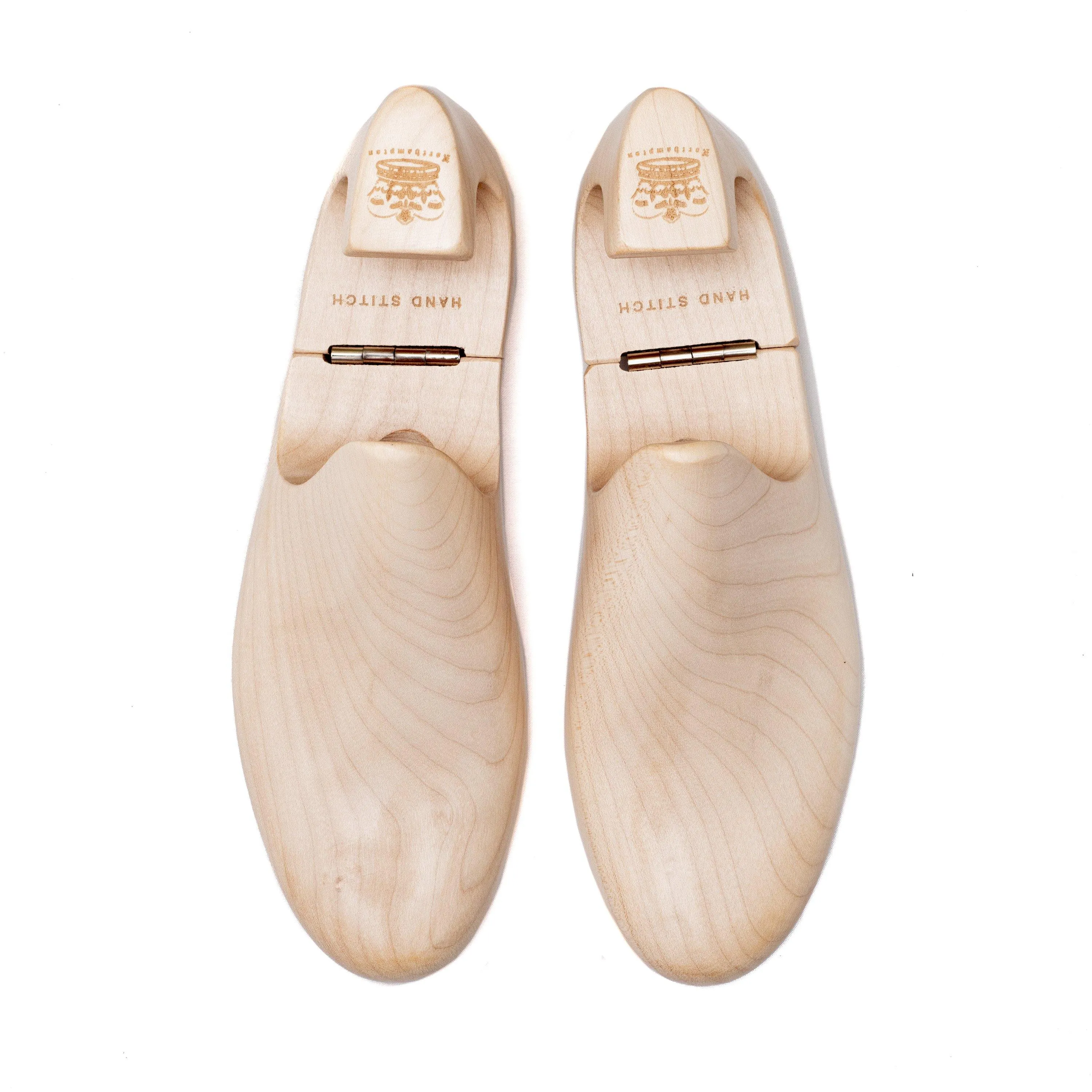 Hand Stitch Sneaker Shoe Trees - Natural Maple Wood