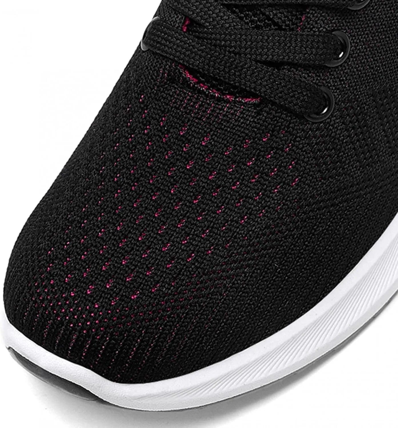 Hbeylia Women Workout Running Shoes Lace Up Lightweight Mesh Tennis Walking Gym Shoes Comfortable Breathable Memory Foam Fashion Summer Autumn Nonslip Athletic Sport Sneakers