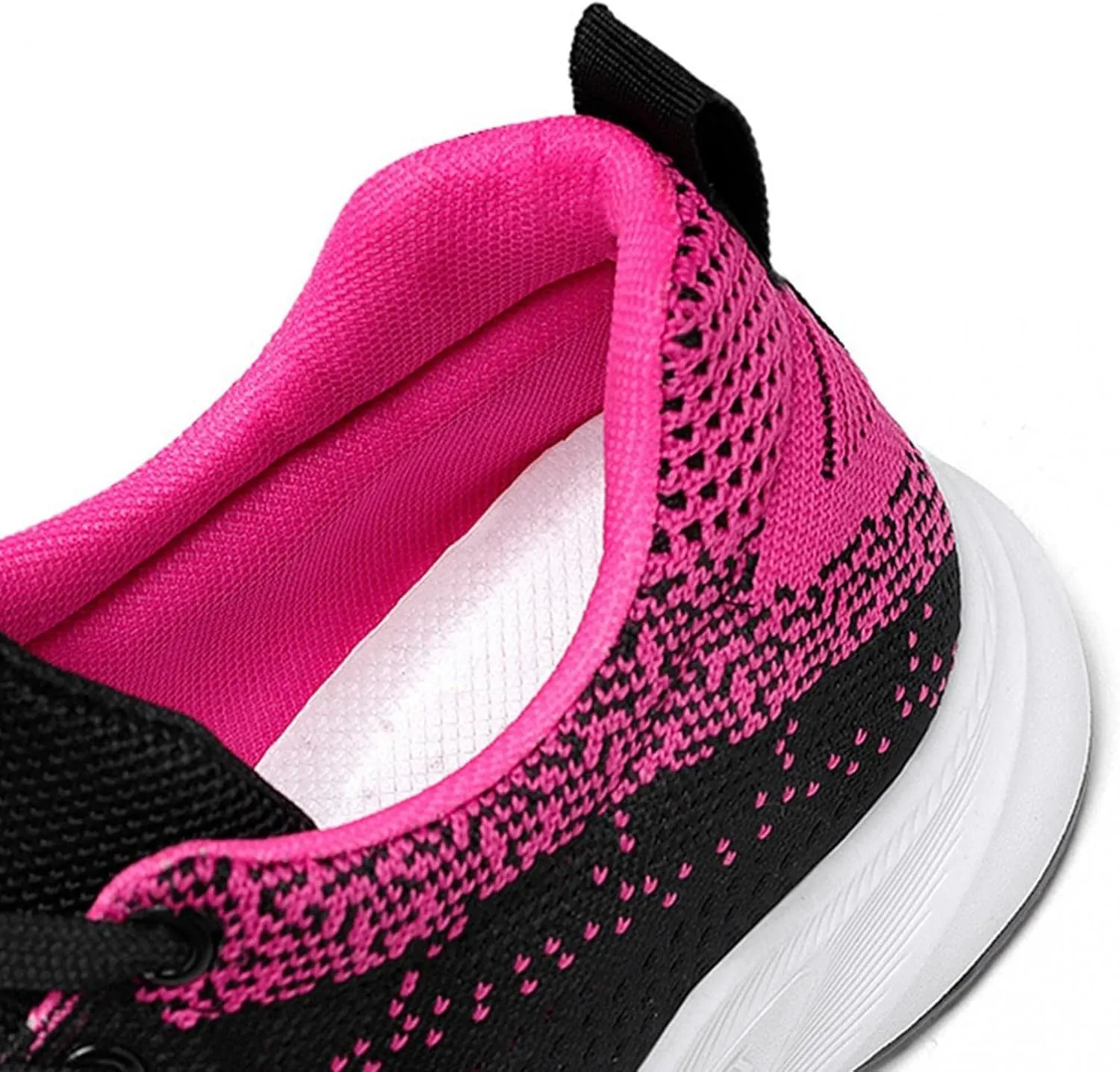 Hbeylia Women Workout Running Shoes Lace Up Lightweight Mesh Tennis Walking Gym Shoes Comfortable Breathable Memory Foam Fashion Summer Autumn Nonslip Athletic Sport Sneakers