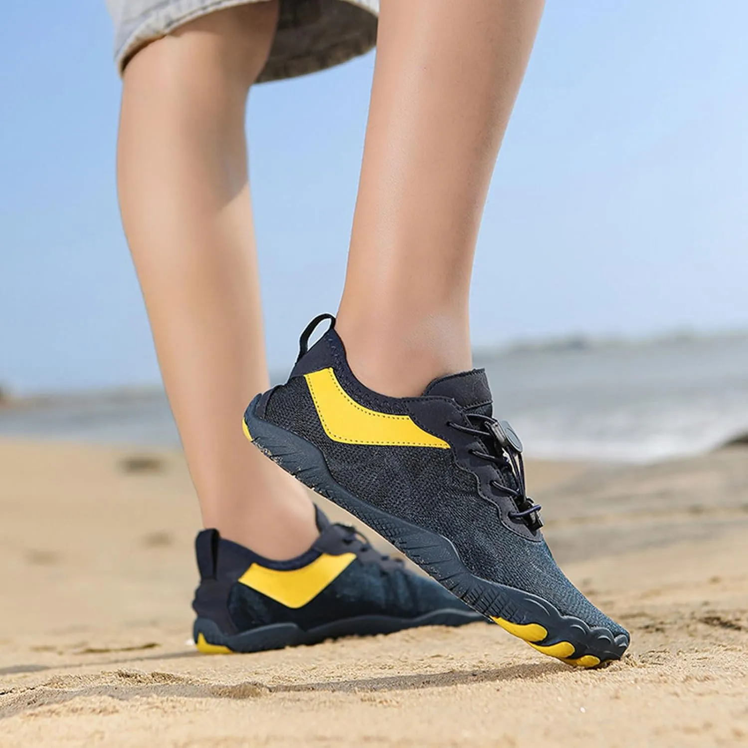 Hike Barefoot Shoes for Womens Mens Footwear, Pro Barefoot Shoes with Wide Toe Box, Breathable Healthy & Non-Slip Walking Hiking Trail Running Shoes