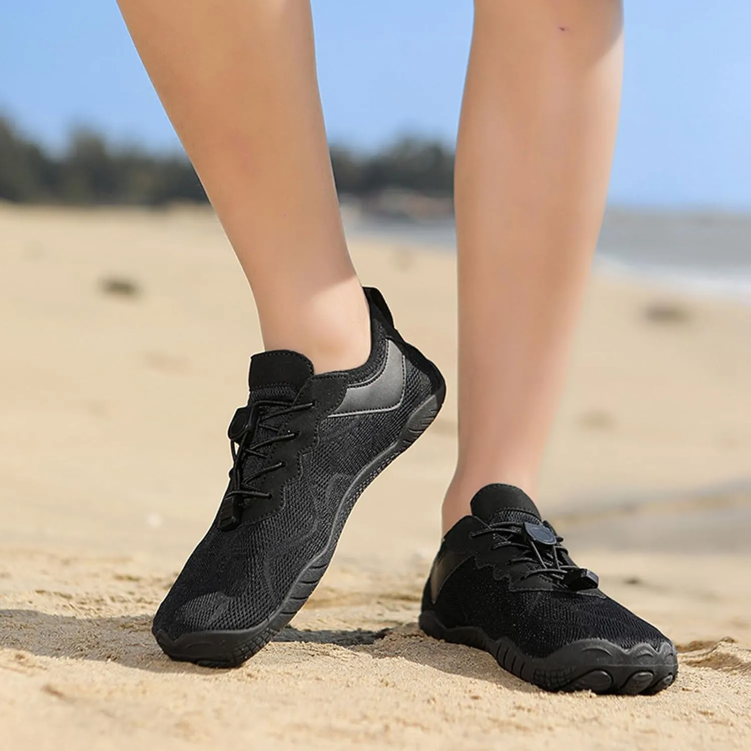Hike Barefoot Shoes for Womens Mens Footwear, Pro Barefoot Shoes with Wide Toe Box, Breathable Healthy & Non-Slip Walking Hiking Trail Running Shoes