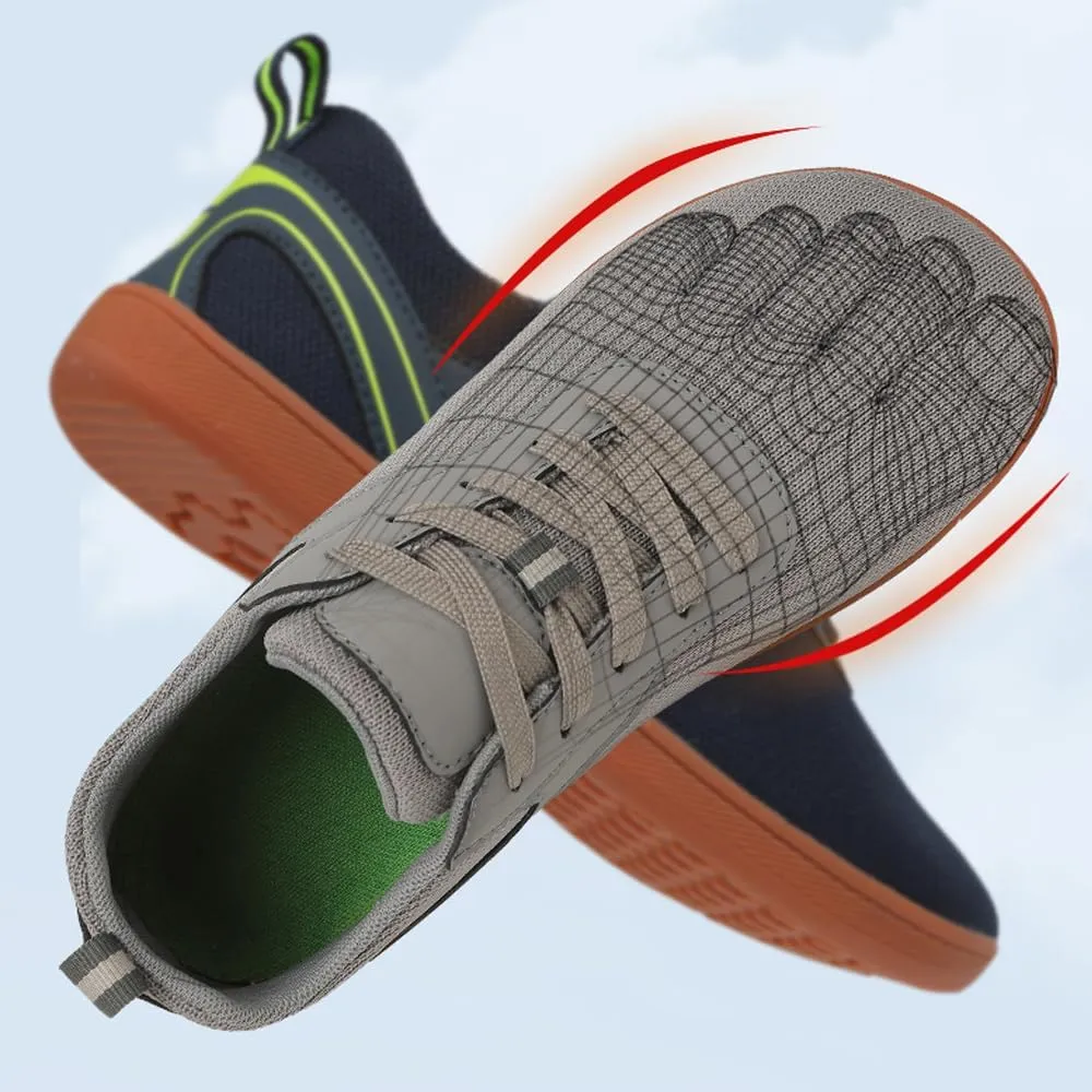 Hike Barefoot Shoes Women Wide Toe Box Zero Drop Sole Comfortable Footwear Slip On Workout Sneakers Minimalist Shoes for Running Breathable Fashion Sneakers