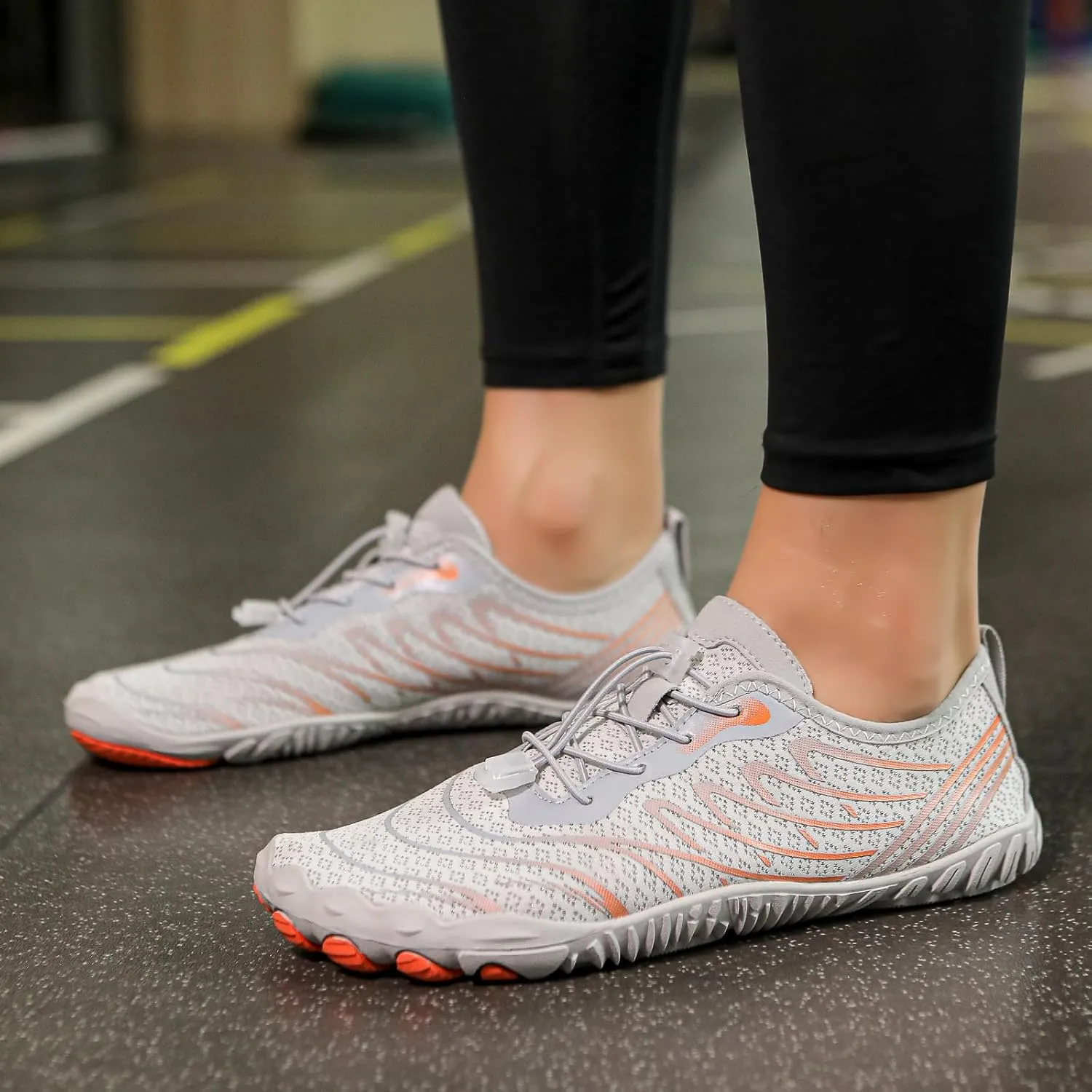 Hike Barefoot Shoes Womens Mens Footwear Pro Barefoot Shoes with Wide Toe Box Trail Running Shoes, Healthy Non-Slip Quick Dry Athletic Hiking Shoes