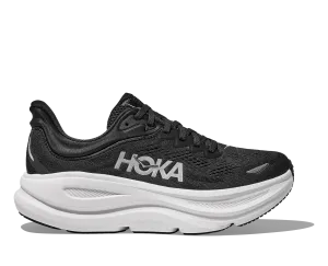 Hoka Bondi 9 Black White Wide Men's
