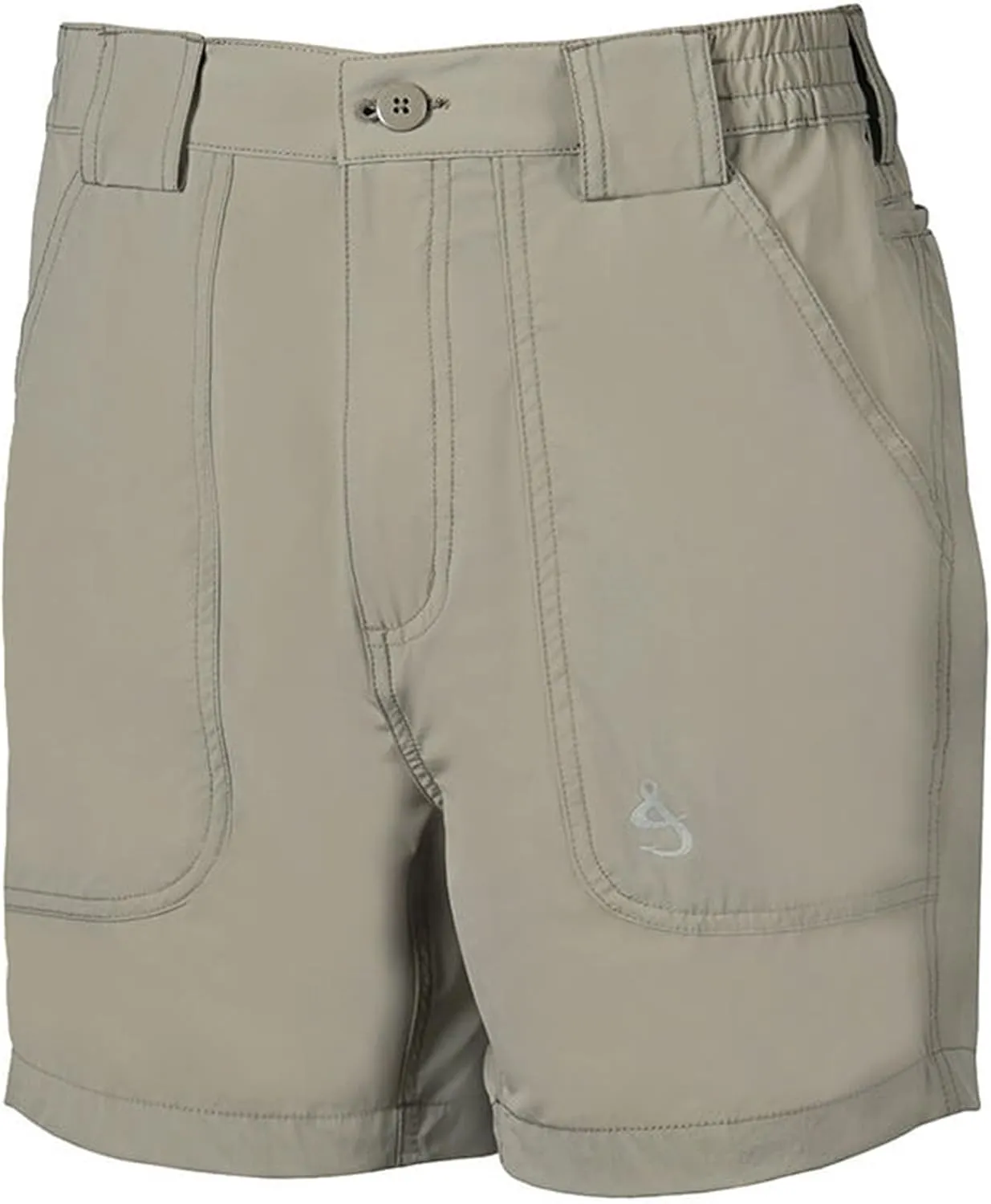 Hook & Tackle Mens Beer Can Island Stretch | Hybrid | 4-Way Stretch | Performance Fishing Short