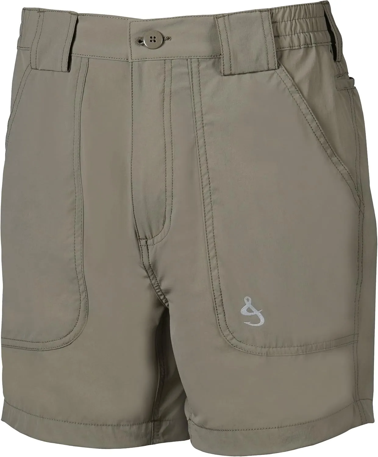 Hook & Tackle Mens Beer Can Island Stretch | Hybrid | 4-Way Stretch | Performance Fishing Short