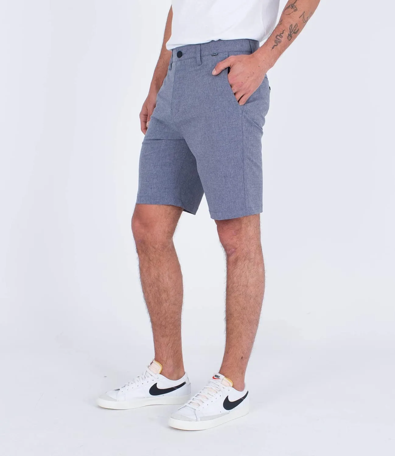 Hurley Unisex-Adult 20" 4-Way Stretch Boardshorts20 4-Way Stretch Boardshorts Obsidian 42 9