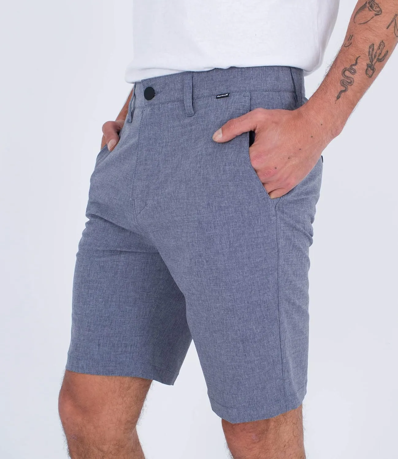 Hurley Unisex-Adult 20" 4-Way Stretch Boardshorts20 4-Way Stretch Boardshorts Obsidian 42 9