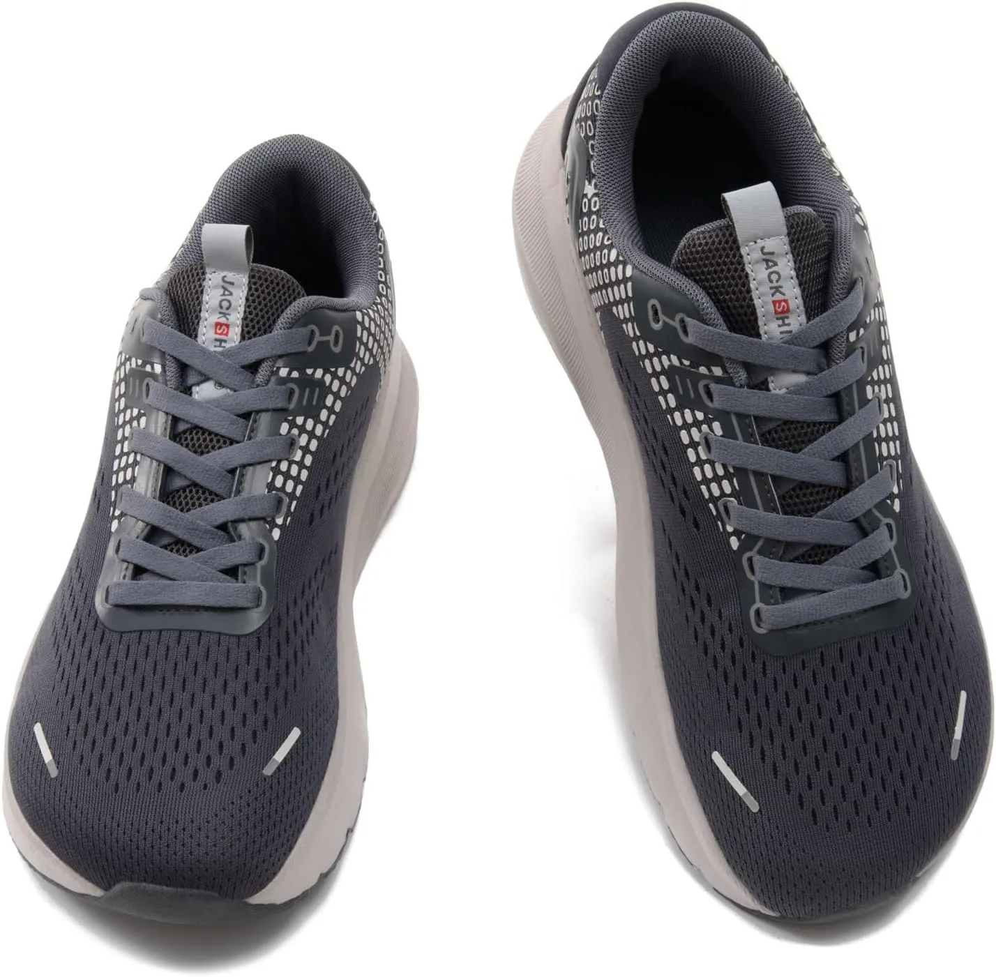 JACKSHIBO Wide Toe Box Shoes Women Arch Support Wide Sneakers for Running Walking Athletic Tennis Orthopedic Plantar Fasciitis Workout with Thick Cushion Zero Drop Sole Width Shoes