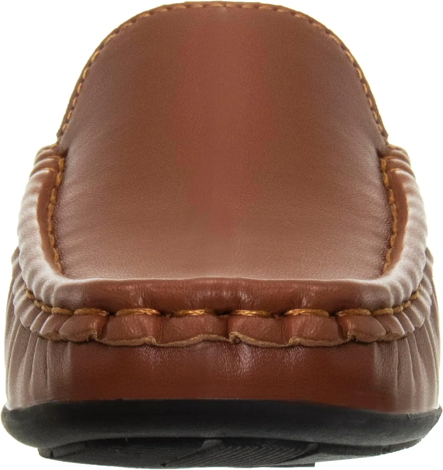 Josmo Boys?? Shoes ?C Casual Leatherette Moccasin Driving Loafers (Size: 5T-5 Big Kid)