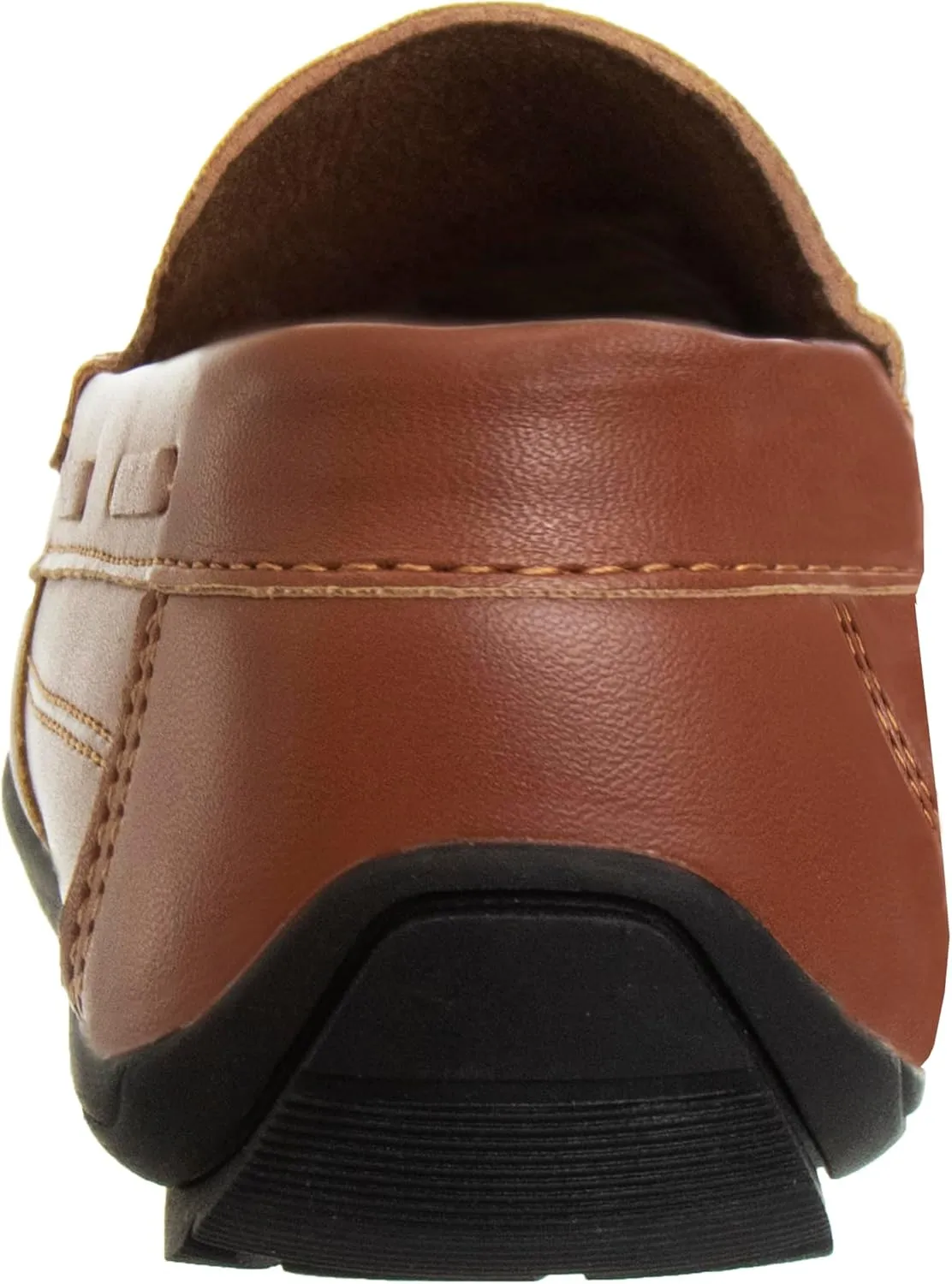 Josmo Boys?? Shoes ?C Casual Leatherette Moccasin Driving Loafers (Size: 5T-5 Big Kid)