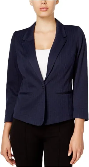 Kensie Women's Stretch Herringbone Blazer