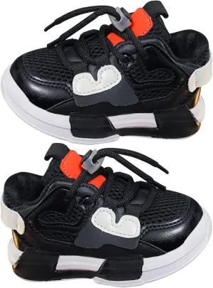 Kids Basketball Shoes Super Light Sneakers with Lace-Up High-Top Sneakers Running Non-Slip Sport Shoes Tennis Shoes