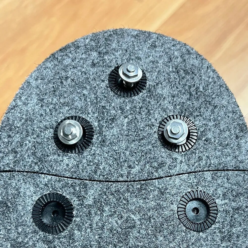 Kylebooker Screw-in Studs for Wading Boots,26pcs Wading Boot Studs for Felt Or Rubber Sole
