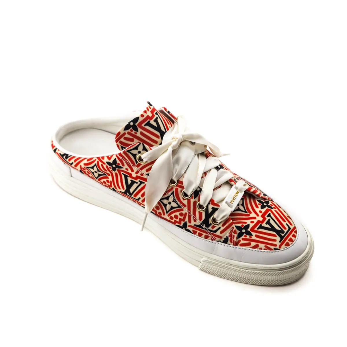 Louis Vuitton Nylon Monogram Crafty Open Back Sneakers Size US 10 | EU 40