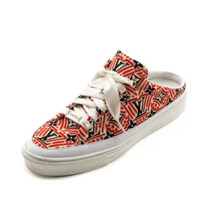 Louis Vuitton Nylon Monogram Crafty Open Back Sneakers Size US 10 | EU 40