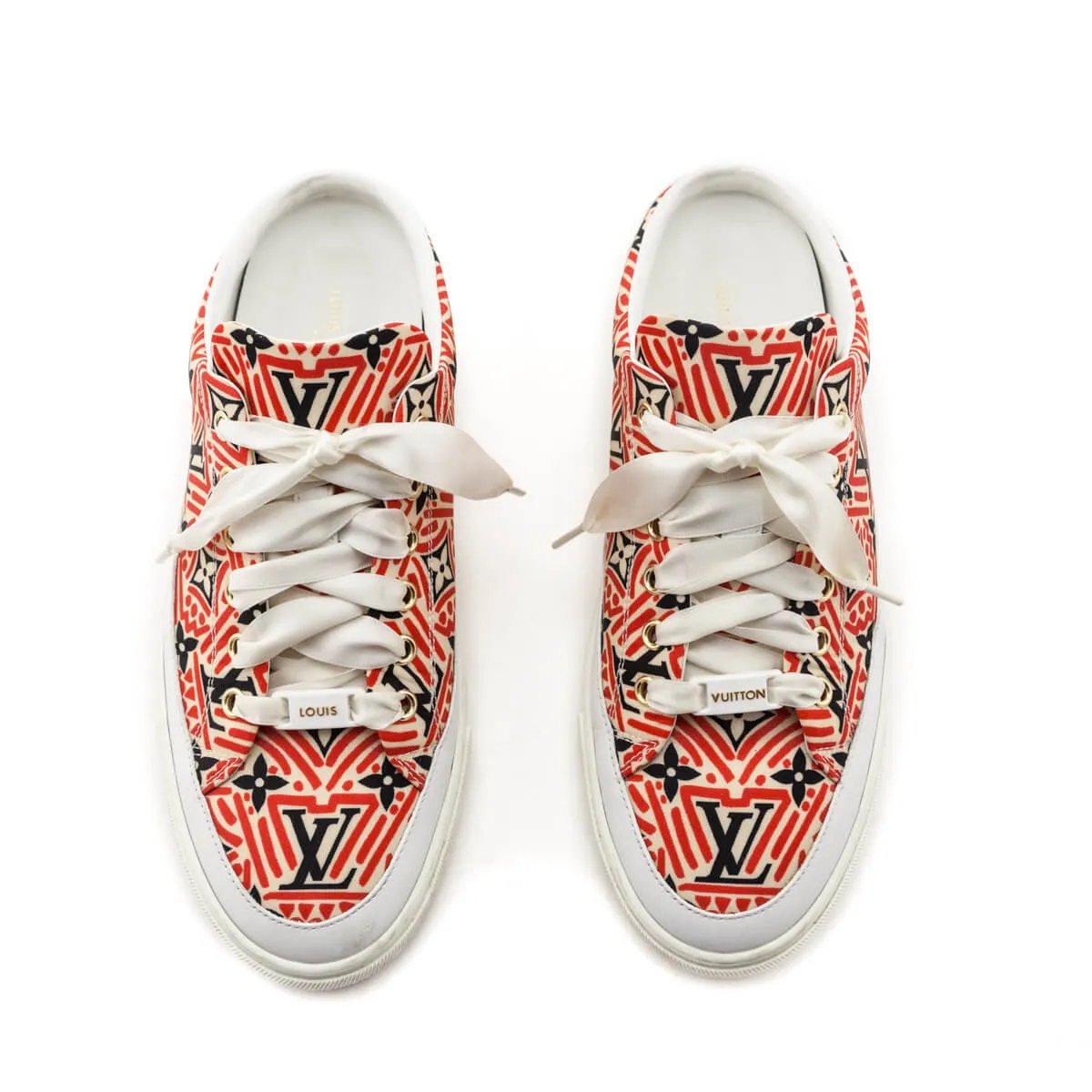 Louis Vuitton Nylon Monogram Crafty Open Back Sneakers Size US 10 | EU 40