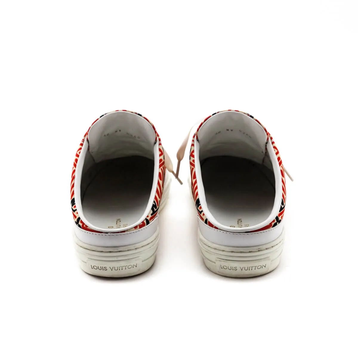Louis Vuitton Nylon Monogram Crafty Open Back Sneakers Size US 10 | EU 40