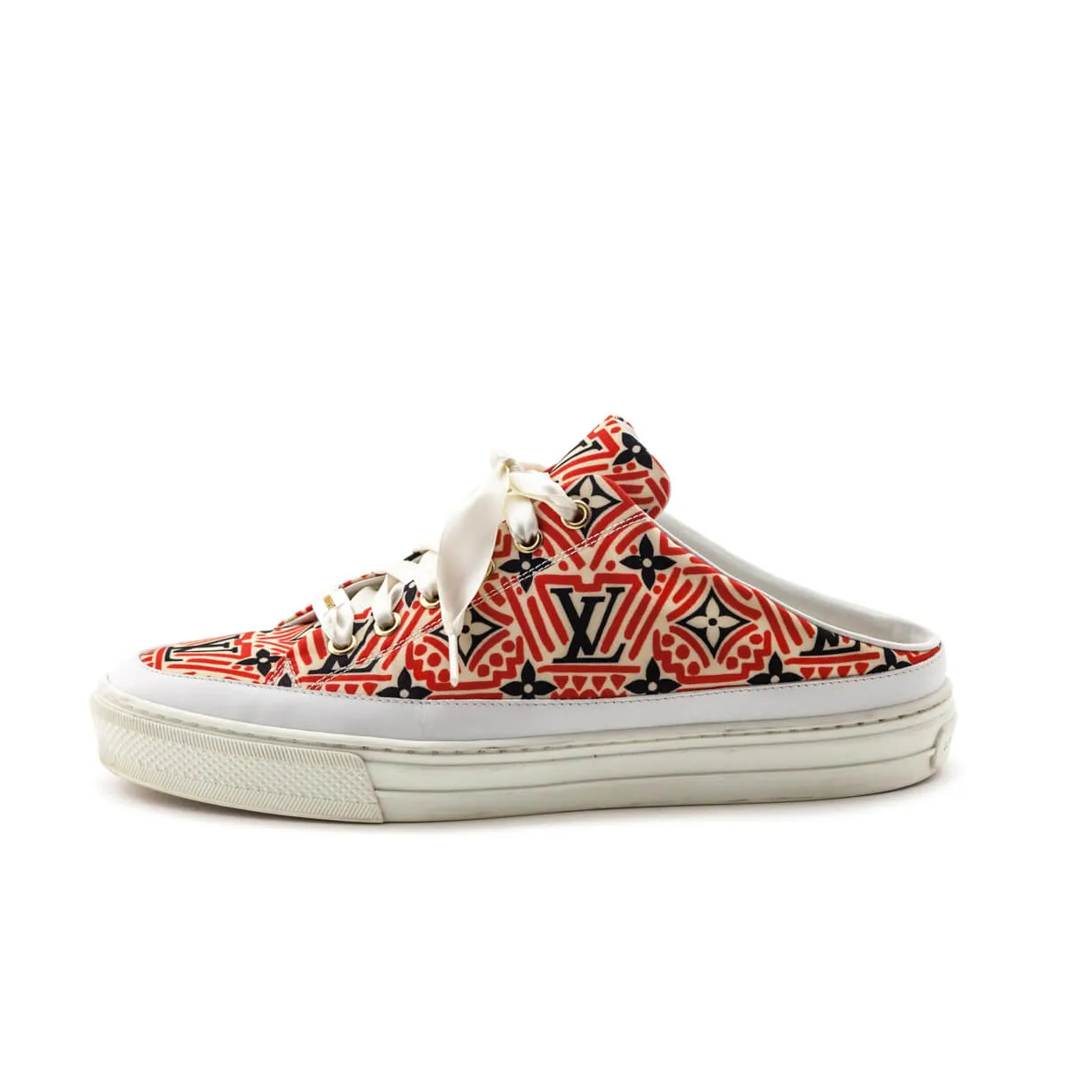Louis Vuitton Nylon Monogram Crafty Open Back Sneakers Size US 10 | EU 40
