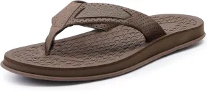 MALIDA Mens Flip Flops Non-Slip Bathroom Shower Shoes Cushion foam Indoor and Outdoor Thong Sandals