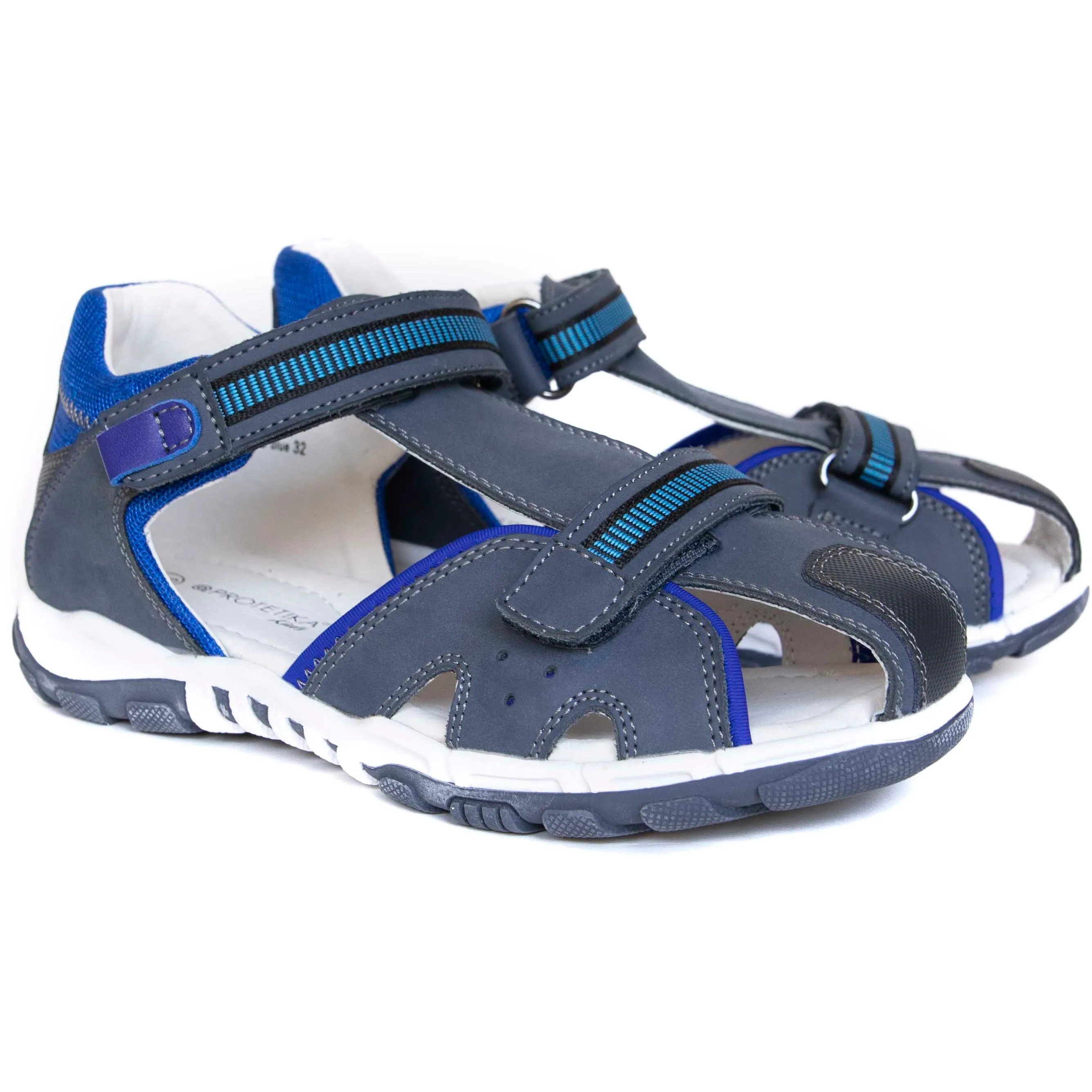 MARANO blue older boys arch support sandals