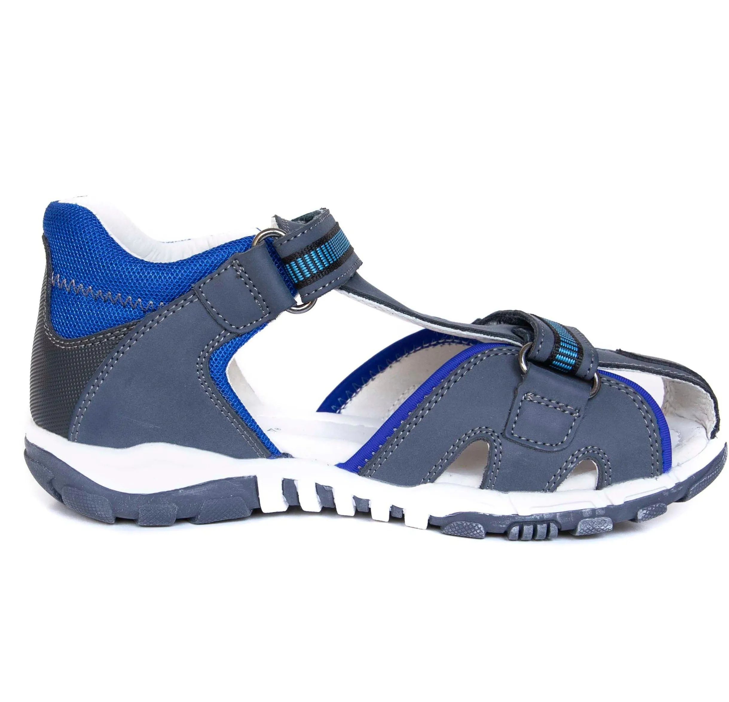 MARANO blue older boys arch support sandals