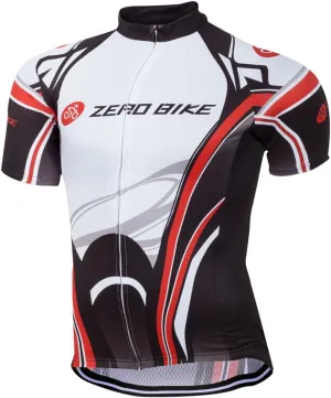 Men's Cycling Jersey Short Sleeve Quick Dry Breathable Full Zip Shirts Sportswear Clothing Bike Tops Quick Dry