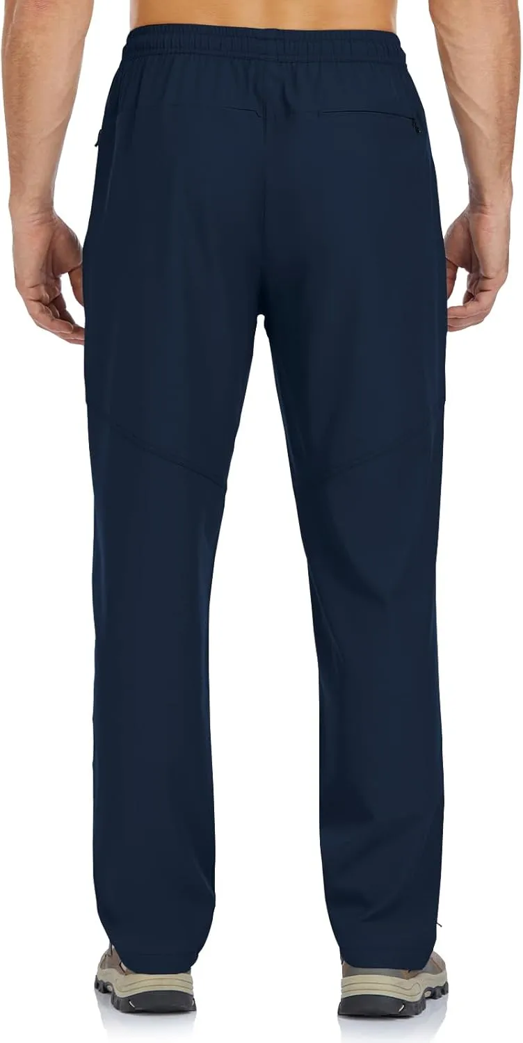 Men's Lightweight Hiking Pants Quick Dry Athletic Jogger Sweatpants