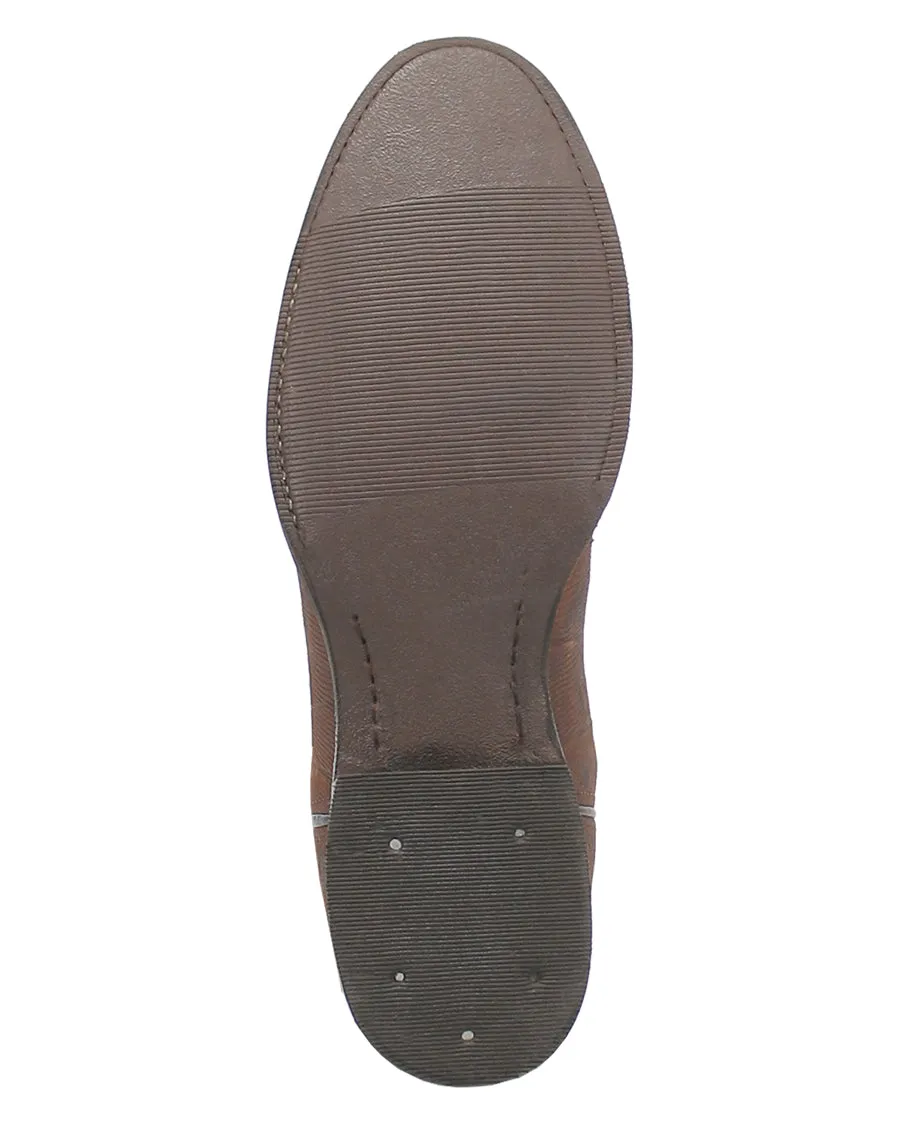 Men's Saw Buck Lizard Print Western Boots