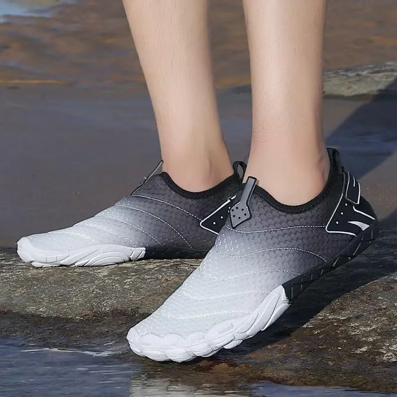 Men's Women's Concise Soft Water Shoes for Summer Beach Sport Diving Aqua