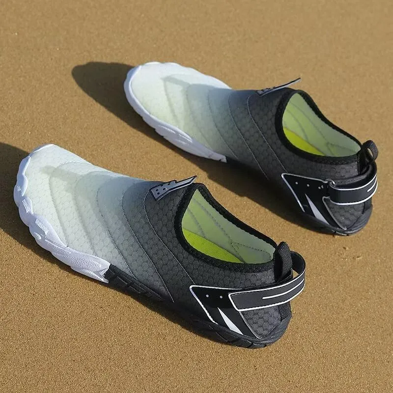 Men's Women's Concise Soft Water Shoes for Summer Beach Sport Diving Aqua
