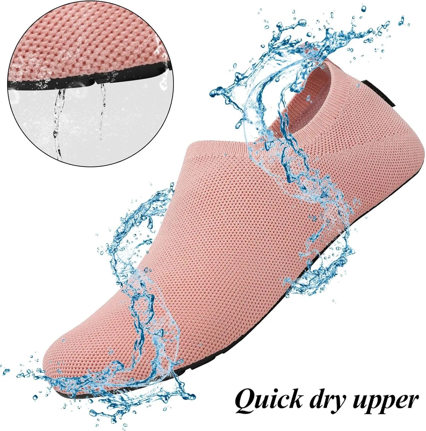 Mens Womens Quick Dry Barefoot Beach Pool Swim Diving Surf Aqua Sports Walking Yoga Water Shoes