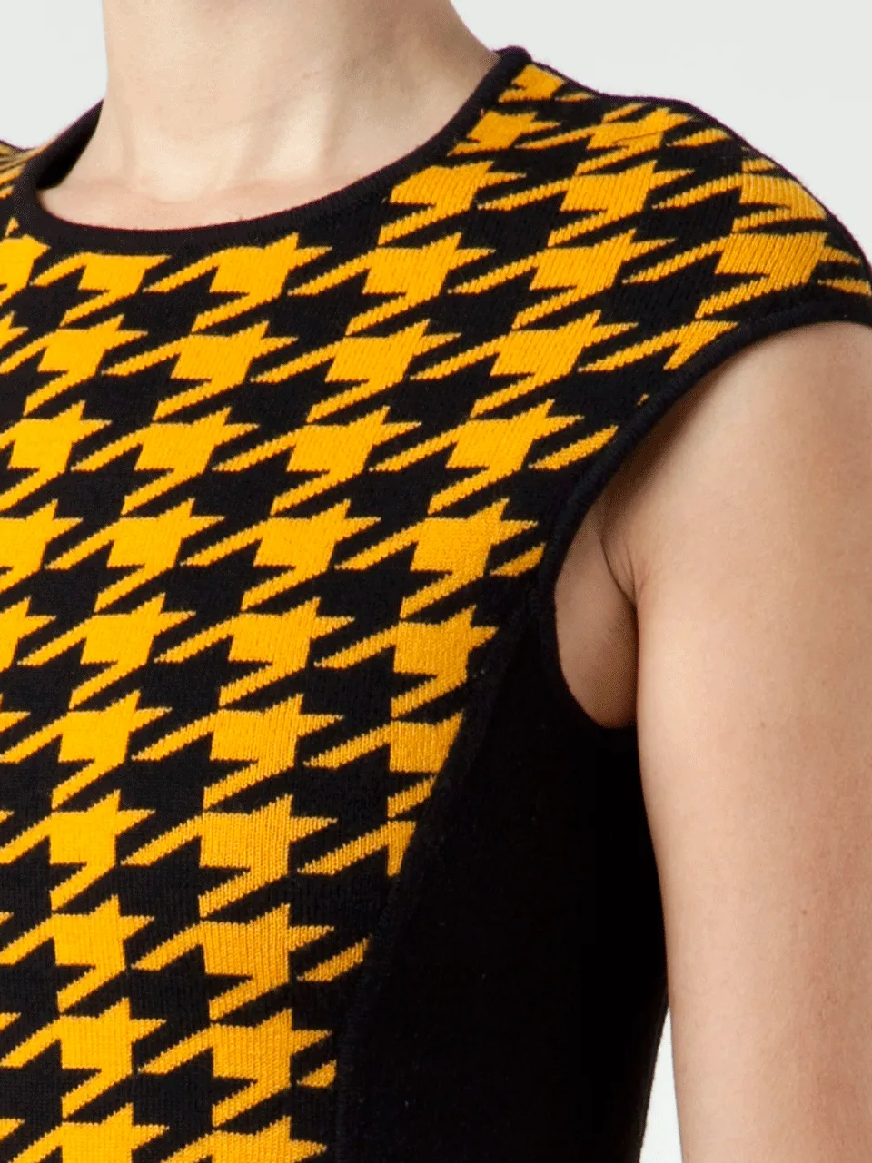 Merino Elite Contrast Sheath Dress