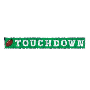Metallic Touchdown Party Fringe Banner