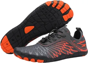 Mmoneyake Hike Barefoot Shoes Women Men Wide Toe Box Healthy & Non-Slip Barefoot Shoes Outdoor Hiking Shoe Grounded Footwear Unisex
