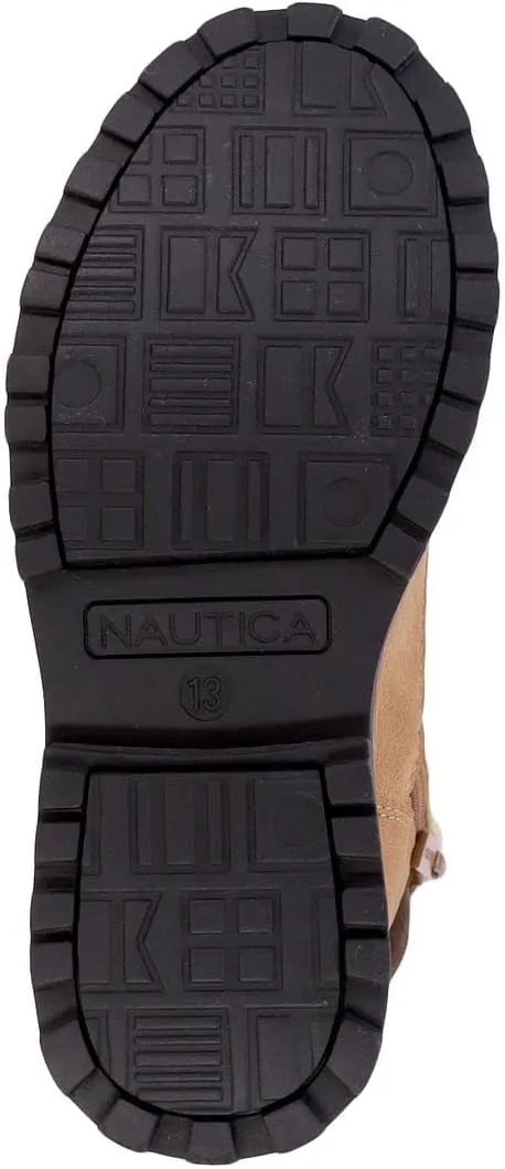 Nautica Kids Work Chukka Boot Youth Casual/Dress Bootie Hiking Boots Ankle High Outdoor Trekking Shoes |Boys - Girls| (Little Kids/Big Kids)
