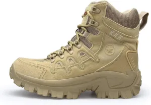 NC Fashionable Men's Hiking Shoes,Military Boots,Non-Slip Wear-Resistant Breathable Shock Absorption,Running Sneakers
