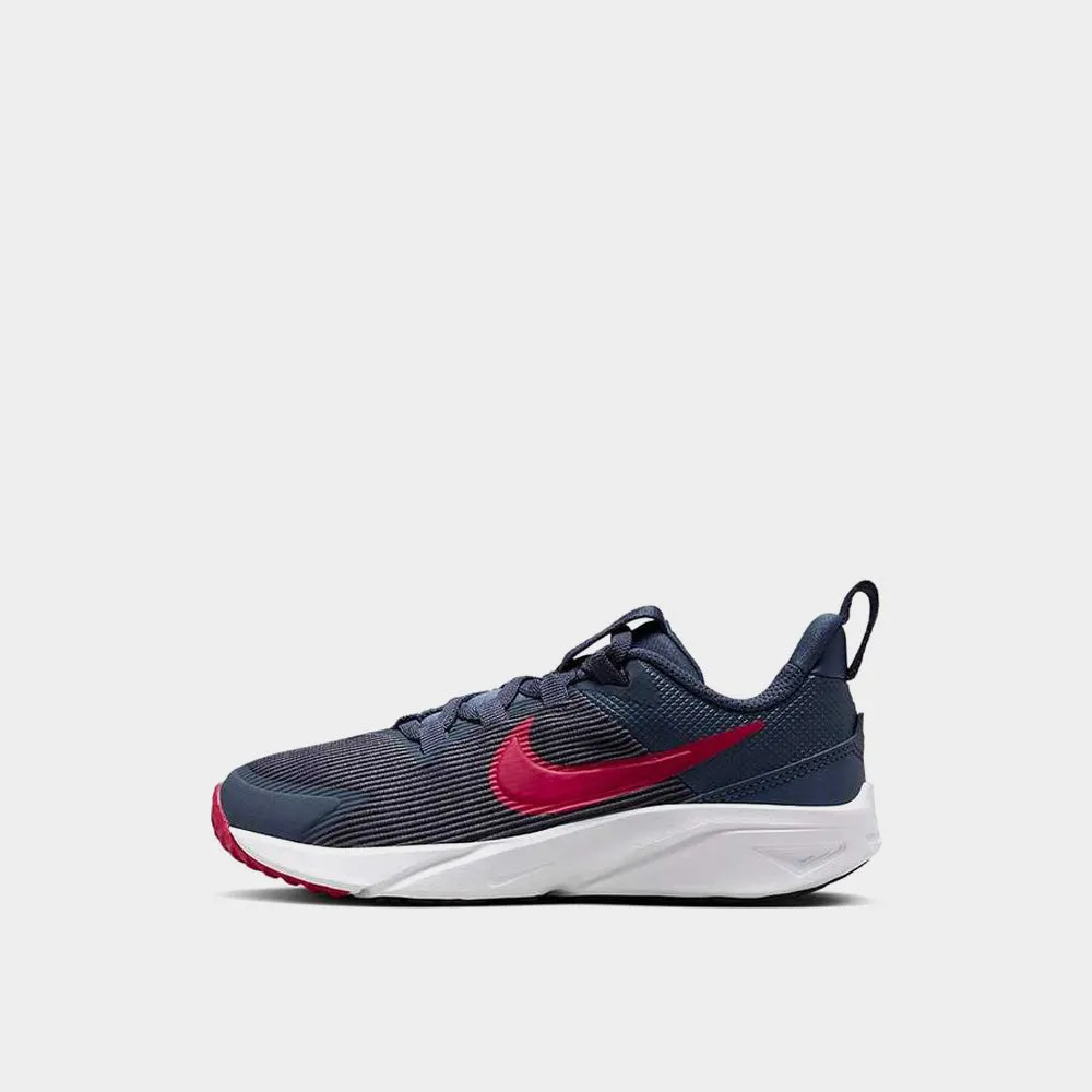 Nike Kids Star Runner 4 Sneaker Grey/red _ 182973 _ Grey