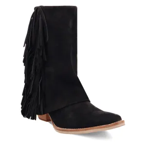Online Exclusive | Dingo | Marlie Leather Bootie in Black **PREORDER