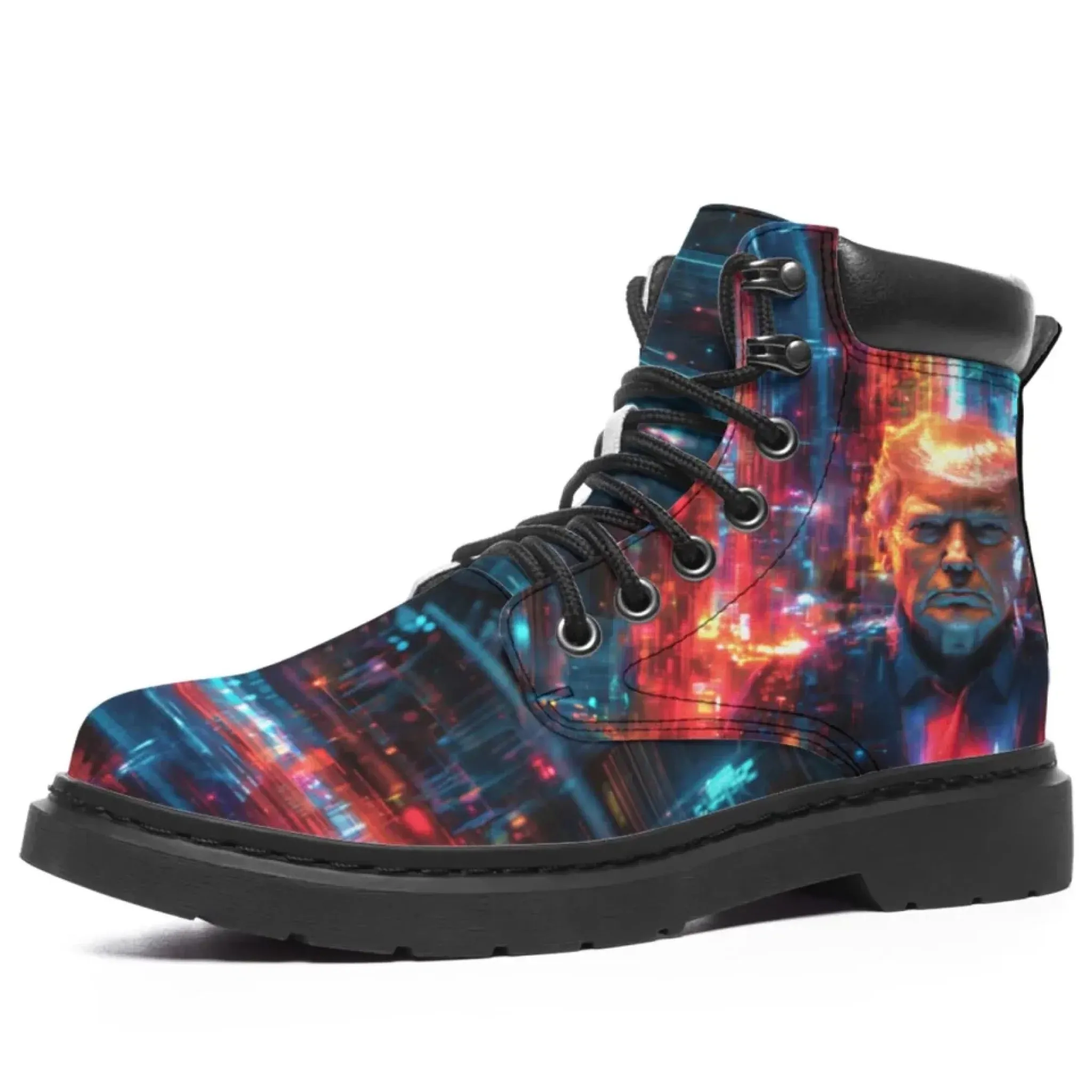 Personalized Trump Boots, Custom Stylish and Comfortable Boots, Patriotic Boots