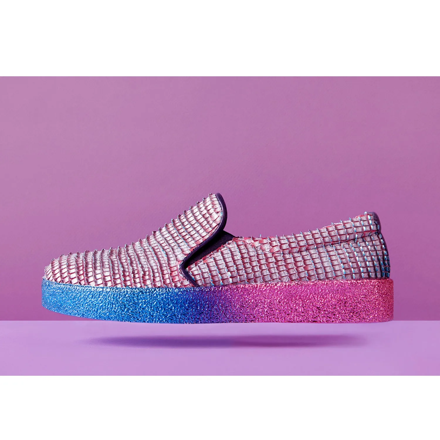 Pink Navy Poemotion Sneakers