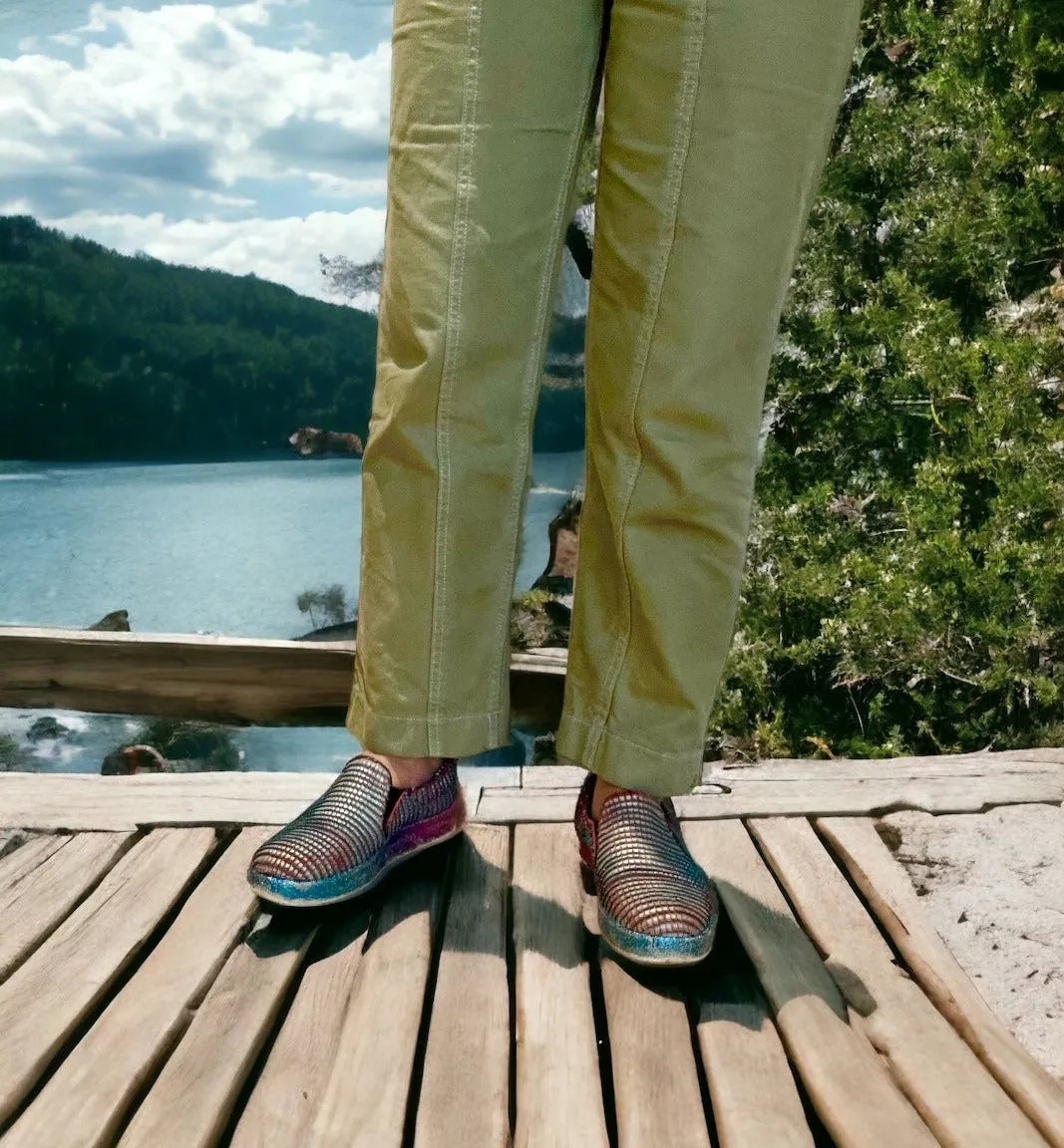 Pink Navy Poemotion Sneakers