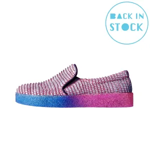 Pink Navy Poemotion Sneakers